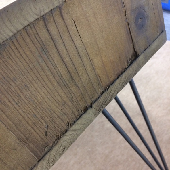 ワークデスク フレーム×古材【幅120cm】インダストリアル