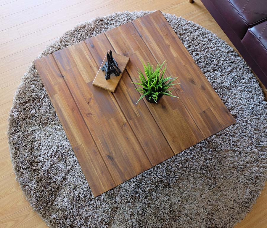 ヴィンテージデザインのセンターテーブル｜幅70cm