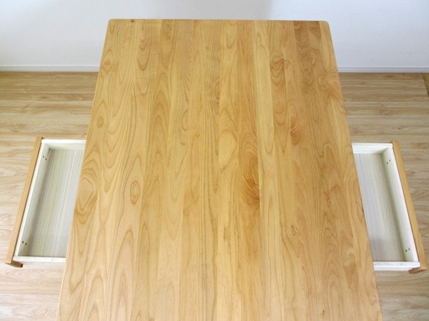 ダイニングテーブル5点セット 3色のカバーリング PL【テーブル幅135cm】天然木