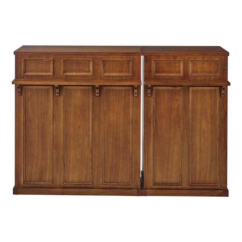 上質クラシックな3列カウンター｜暮らしを整える美収納の主役家具｜幅90cm