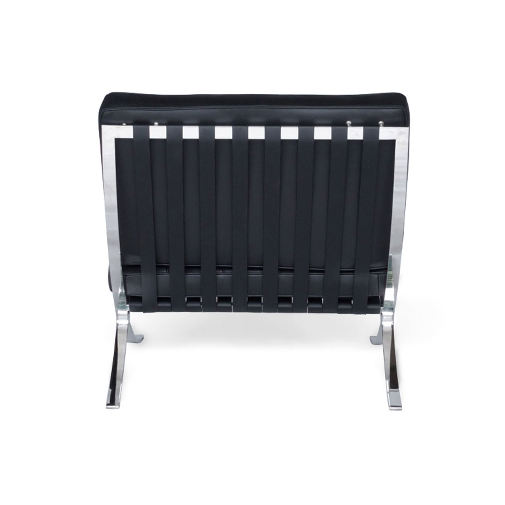 バルセロナチェア 本革 ラウンジチェア 座面高47cm 完成品|ミース・ファン・デル・ローエ|リプロダクト