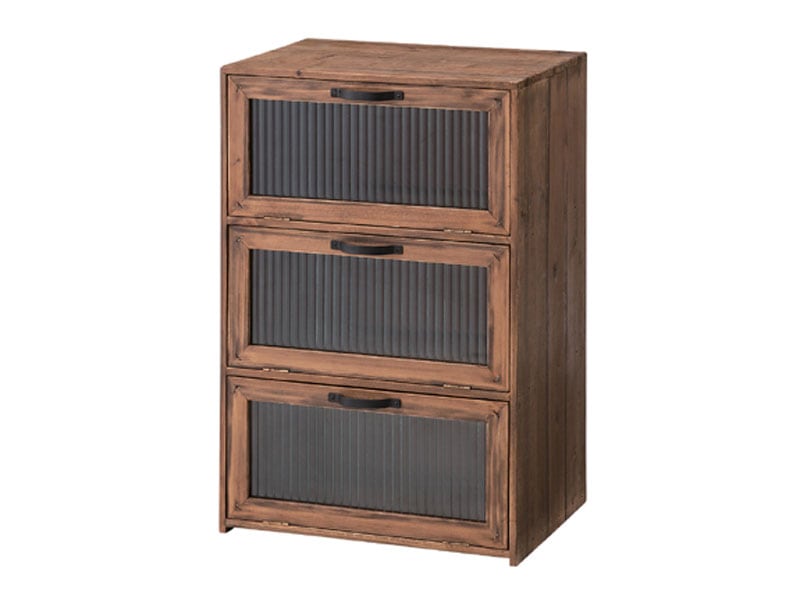 カフェ風収納キャビネット Amazon｜MJKQ9 木製 収納キャビネット インテリア 収納ラック 北欧風