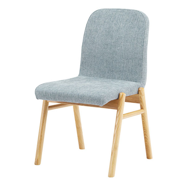 ファブリック張地の北欧ダイニングチェア | Noc | インテリア・家具の