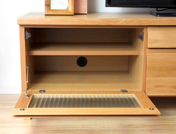 テレビボード アルダー無垢材  FL 【幅100cm】 ナチュラル 家具アルダー無垢材