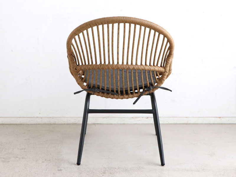 丸みフォルムのラタンチェア | LZN | リゾートインテリア