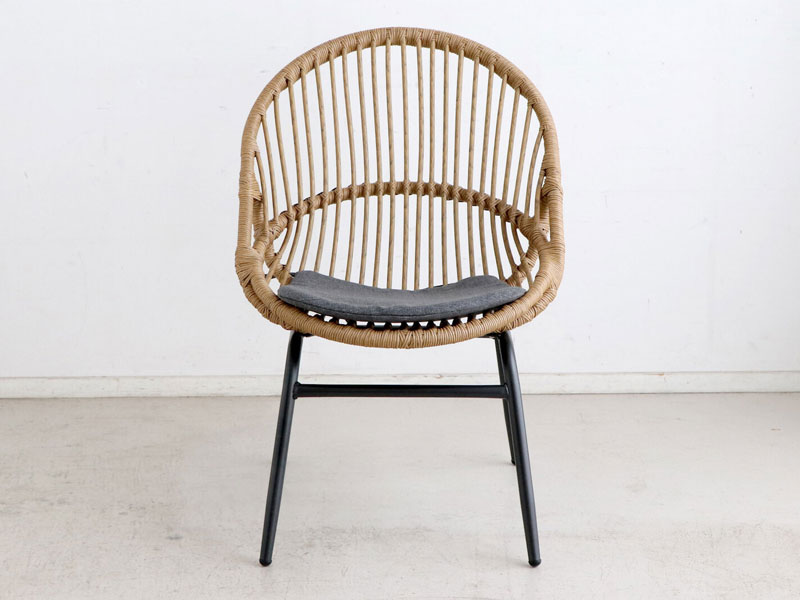 丸みフォルムのラタンチェア | LZN | リゾートインテリア