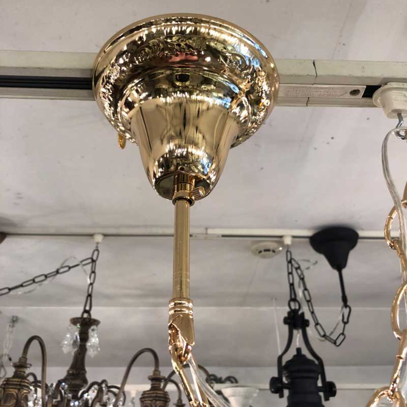 豪華なレースデザインのシャンデリア|1灯