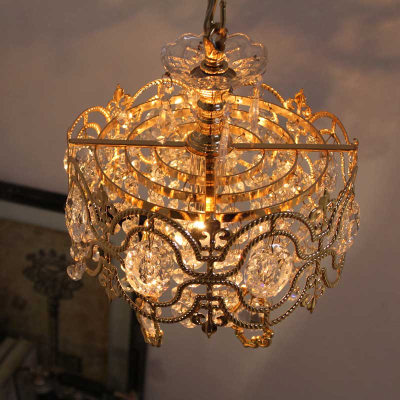 豪華なレースデザインのシャンデリア|1灯