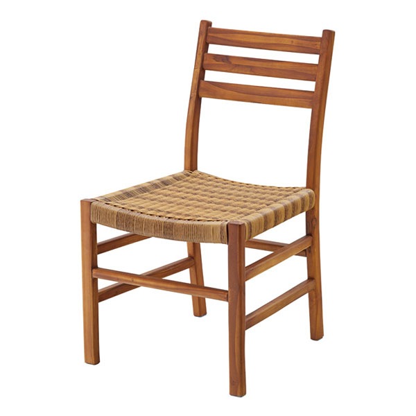 天然木チーク材を使用したダイニングチェア | asis | リゾート