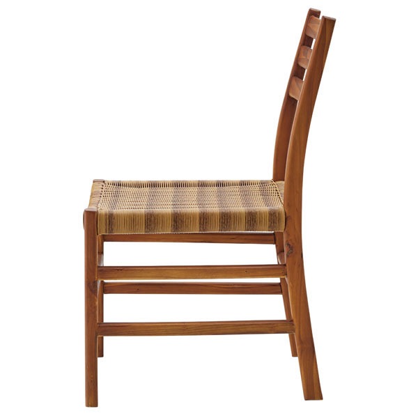 天然木チーク材を使用したダイニングチェア | asis | リゾート