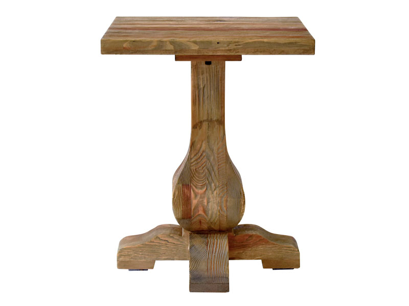 個性的な一本脚が特徴のヴィンテージ感漂うサイドテーブル|MOSH