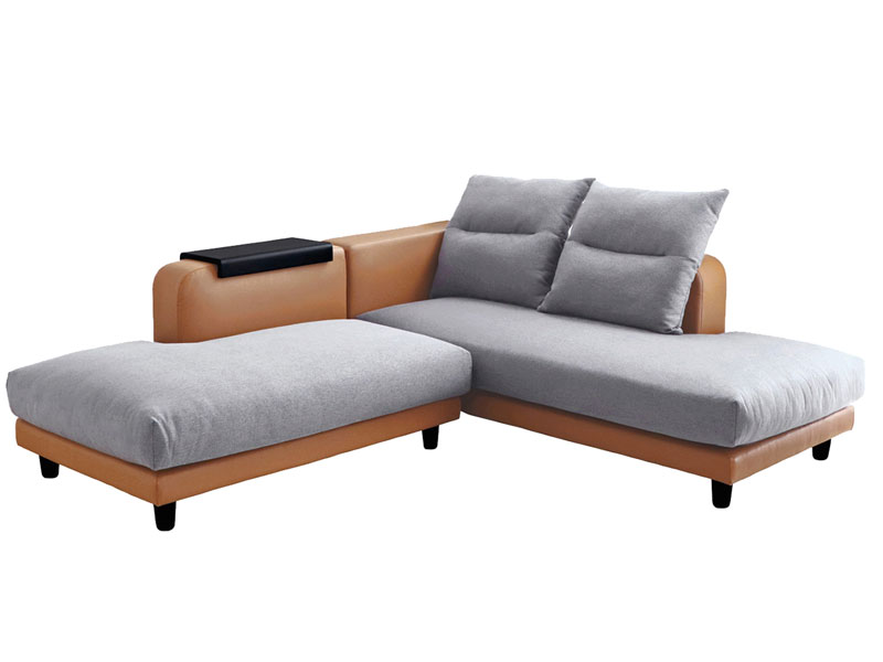 2トーンカラーのL型ソファセット｜シンプルモダン | インテリア・家具