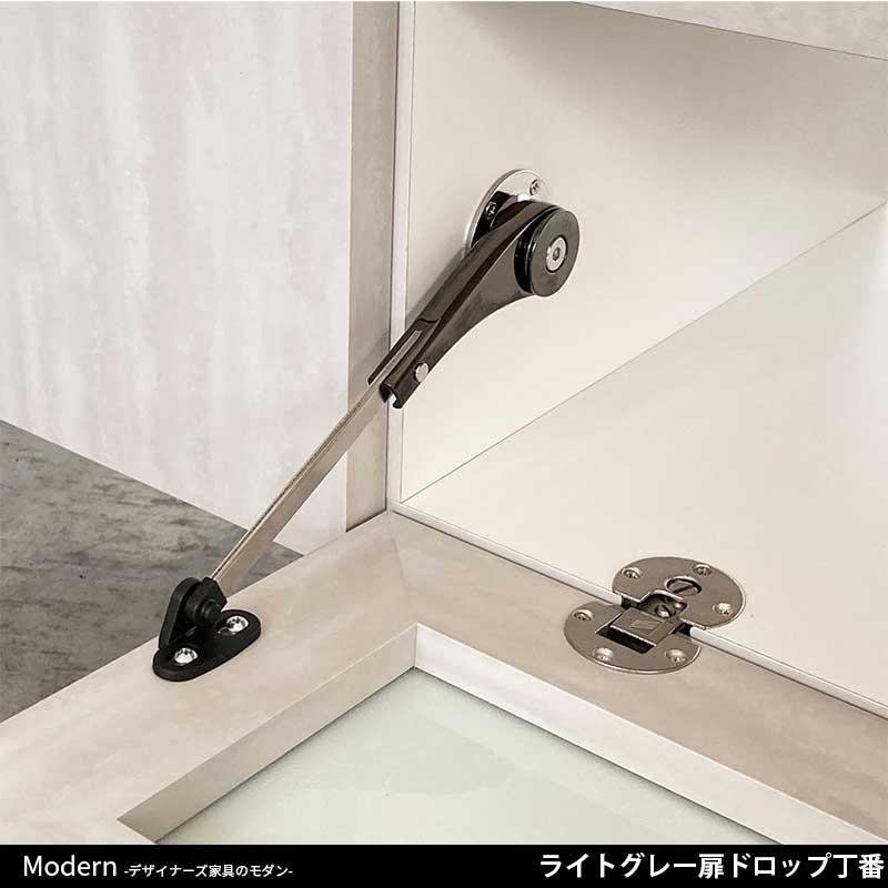 韓国インテリアに映える和紙調テレビボード|リモコン対応フラップ扉付き|幅150cm