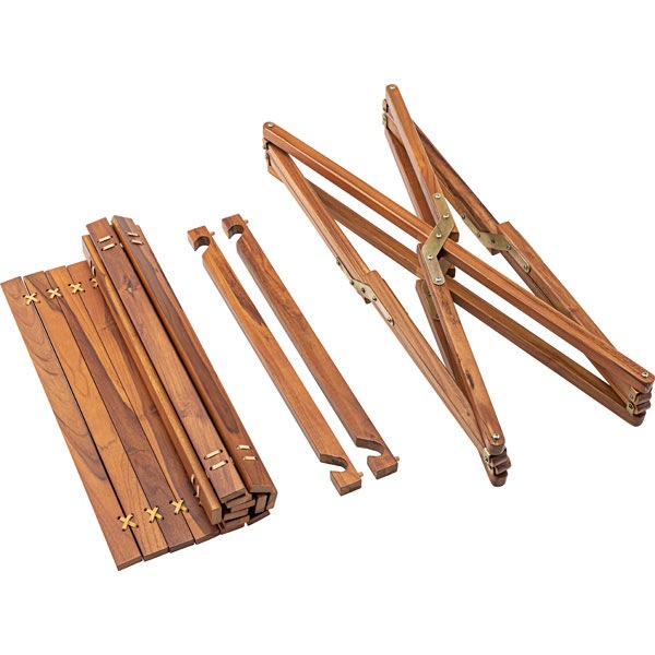 コンパクトに収納できるガーデンテーブル | アウトドアインテリア