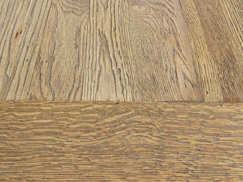 オーク無垢材を使用したヴィンテージライクなダイニングテーブル｜幅160cm｜MOSH