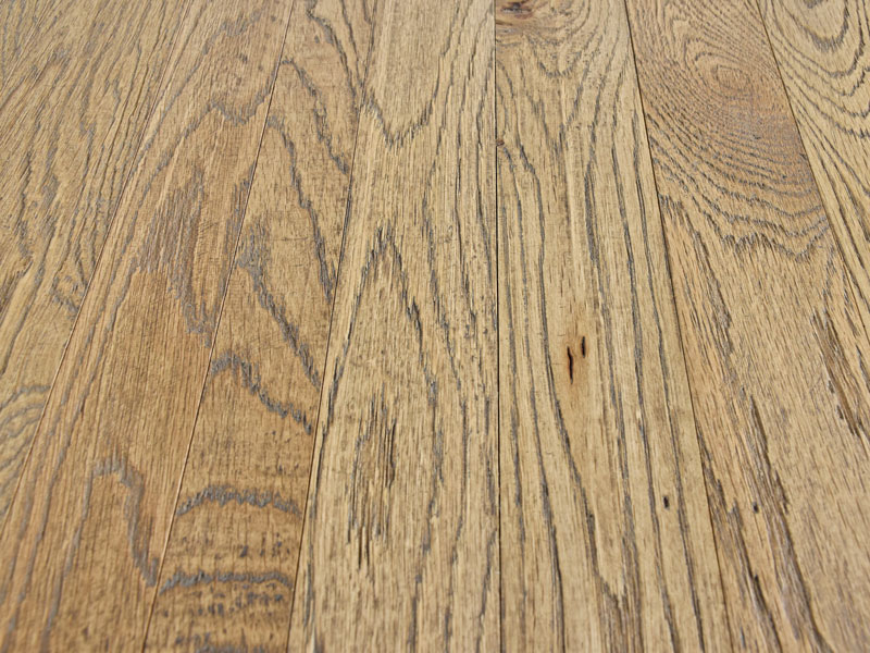 オーク無垢材を使用したヴィンテージライクなダイニングテーブル｜幅160cm｜MOSH