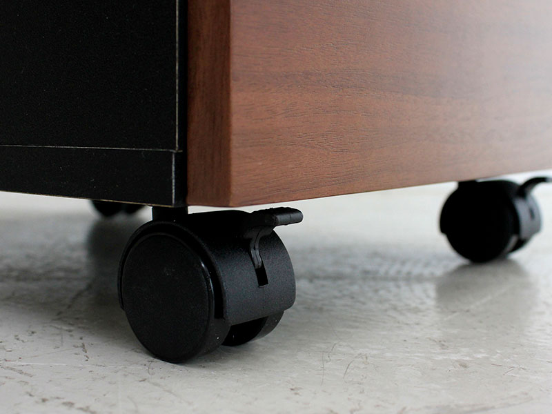 高級感があふれるデスクワゴン | 幅30cmのコンパクトサイズ