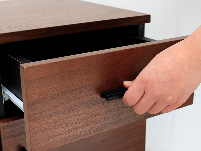 高級感があふれるデスクワゴン | 幅30cmのコンパクトサイズ