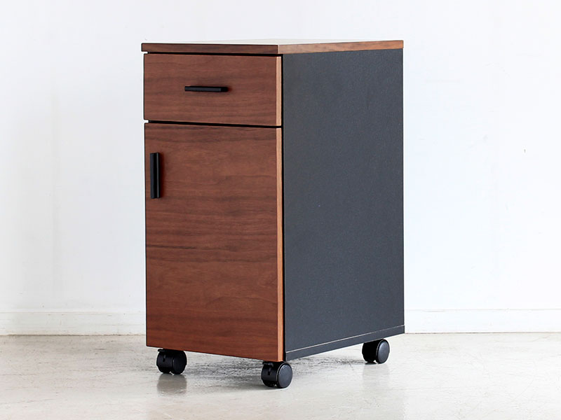 高級感があふれるデスクワゴン | 幅30cmのコンパクトサイズ