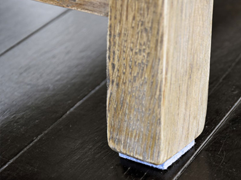 オーク無垢材を使用したヴィンテージライクなリビングテーブル｜幅110cm｜MOSH