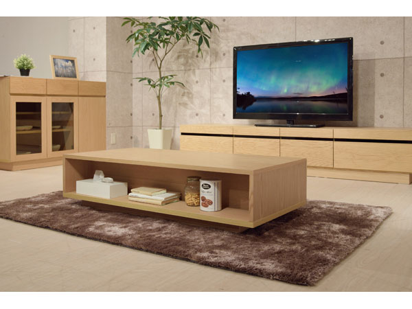 大容量収納のセンターテーブル | Mos | シンプルモダン