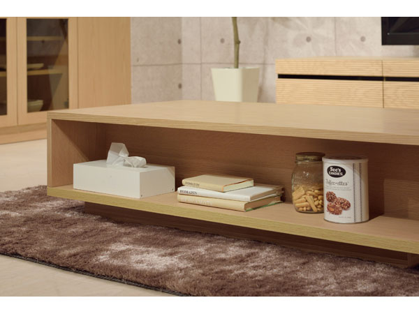 大容量収納のセンターテーブル | Mos | シンプルモダン