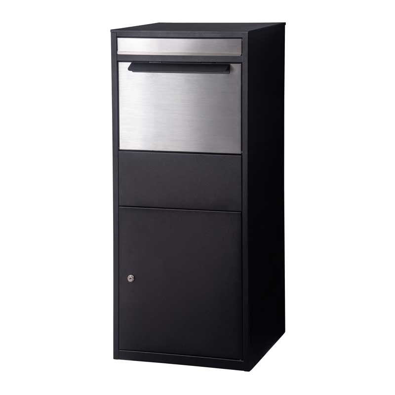 ポスト一体型宅配ボックス|玄関に馴染む安心の鍵付きデリバリー収納