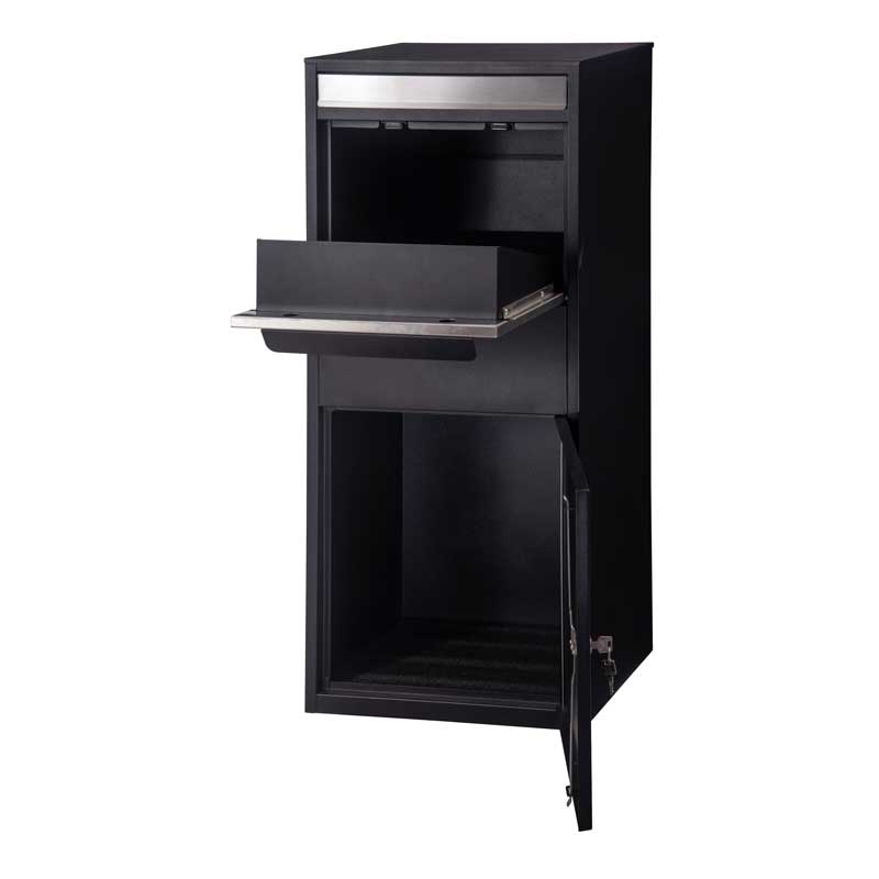 ポスト一体型宅配ボックス|玄関に馴染む安心の鍵付きデリバリー収納