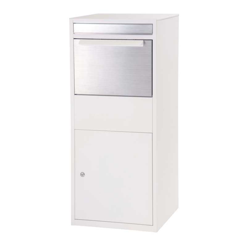 ポスト一体型宅配ボックス|玄関に馴染む安心の鍵付きデリバリー収納