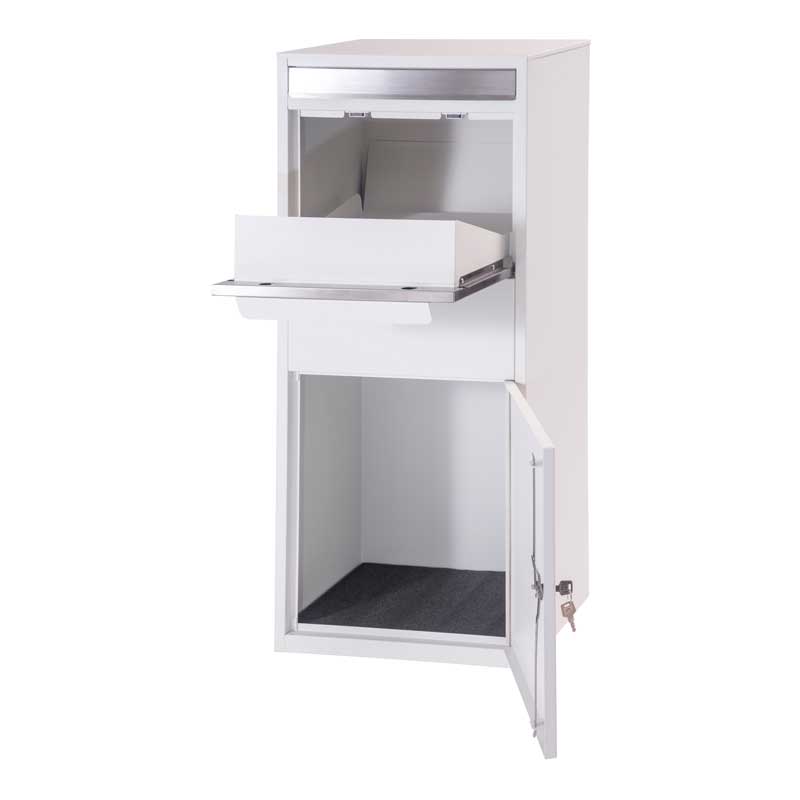 ポスト一体型宅配ボックス|玄関に馴染む安心の鍵付きデリバリー収納