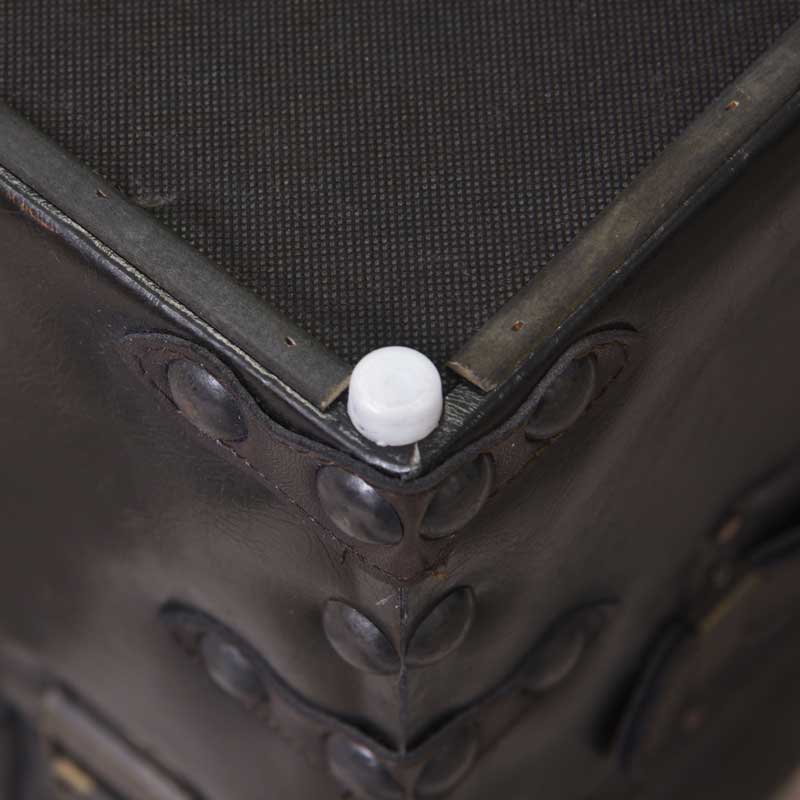 ブラックトランク風収納｜男前ヴィンテージ感漂うL・Sセット