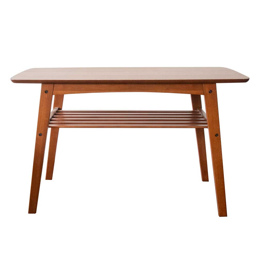 天然木の温もりが広がる北欧風ソファテーブル