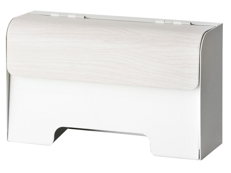 上品な木目のマスクケース