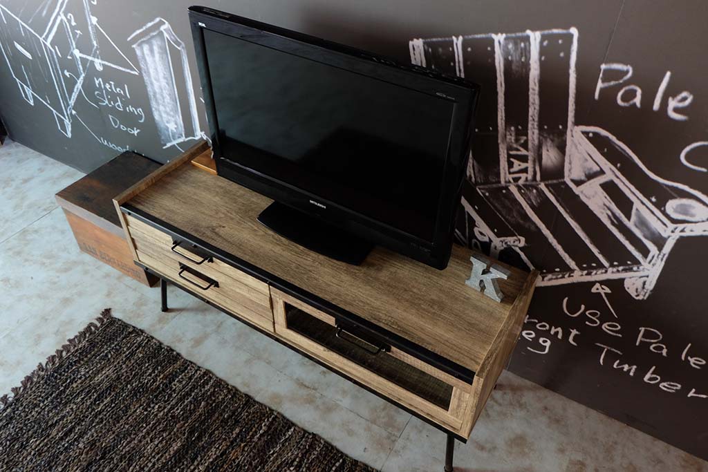 インダストリアルスタイル テレビ台 120cm 【公式通販】