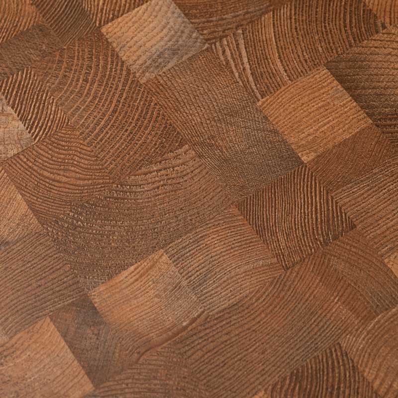 木目の表情を愉しむ円形サイドテーブルM|アイアン脚で魅せるモダン空間