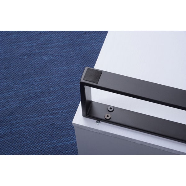 木目調が美しいスチール脚のテレビローボード | 幅150cm