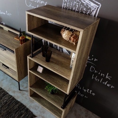 おしゃれなオープンラック SL【幅60cm】インダストリアル | インテリア