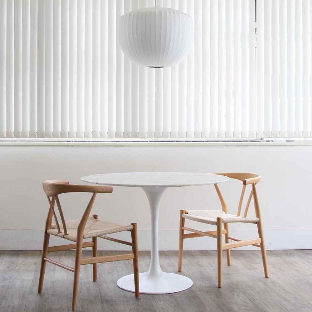 チューリップテーブル 大理石 | 100cm | エーロ・サーリネン
