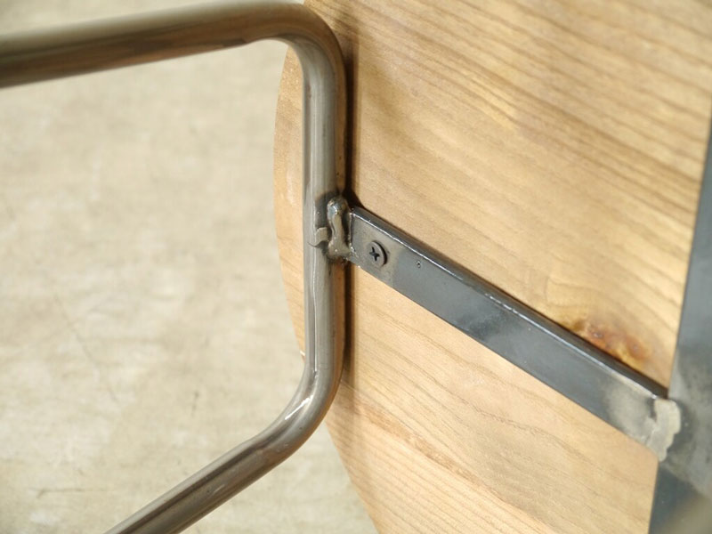 スツール | 無垢材とスチールのシリーズ