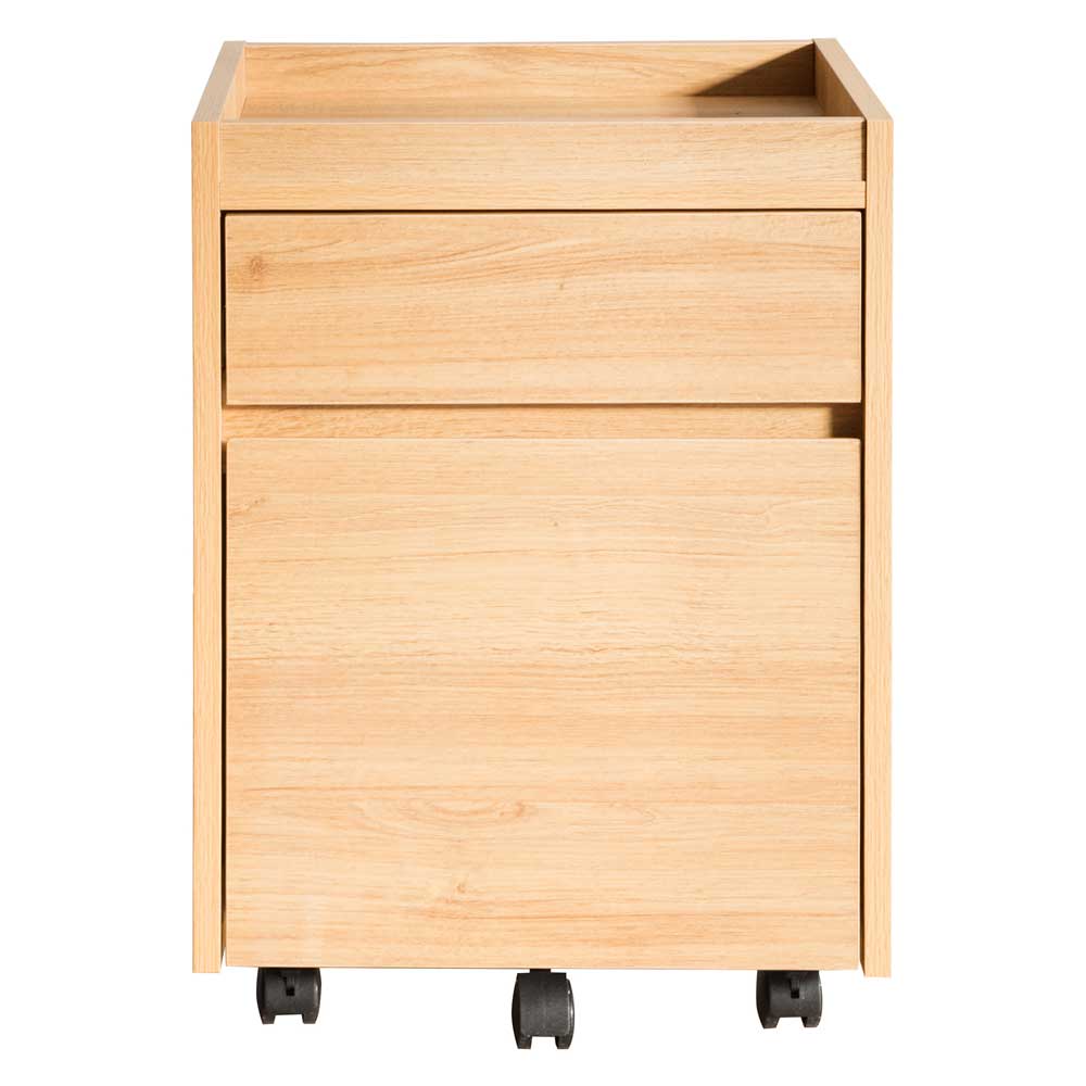 機能性とデザイン性を兼ね備えたシンプルで美しい木目調のサイドチェスト