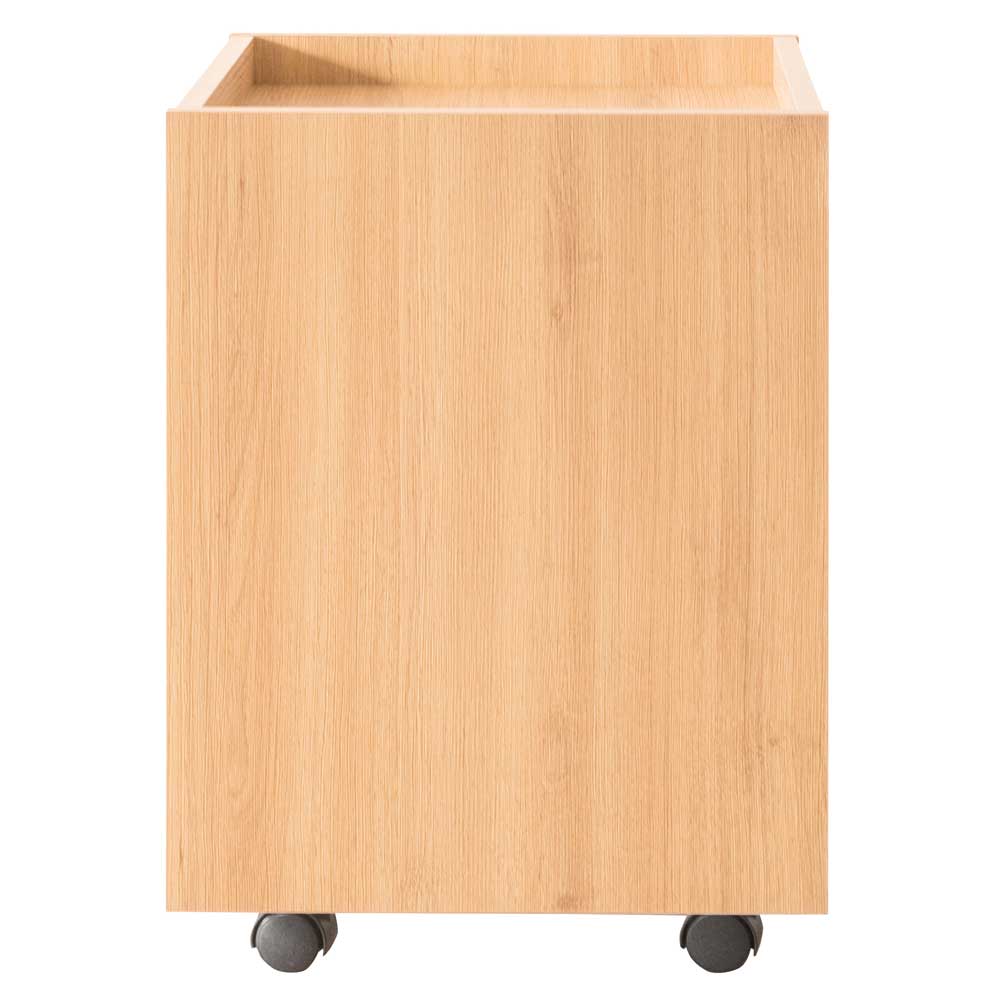 機能性とデザイン性を兼ね備えたシンプルで美しい木目調のサイドチェスト