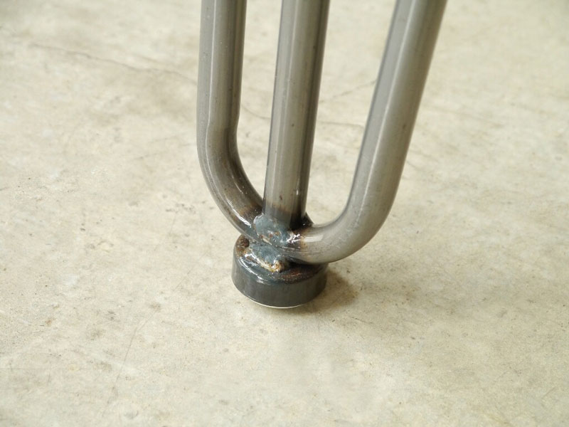 80cmダイニングテーブル | 無垢材とスチールのシリーズ