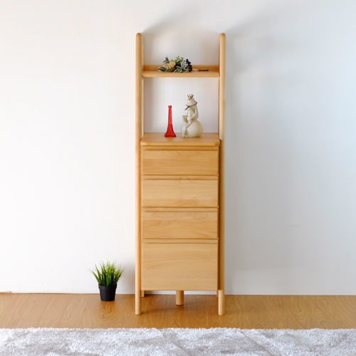 キャビネット 収納 ナチュラル EZ【幅45cm】天然木 | インテリア・家具