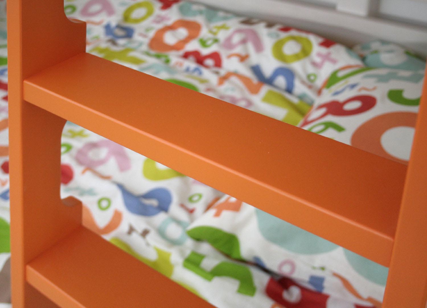 2段ベッド ハシゴ Eco【天然木】キッズルーム