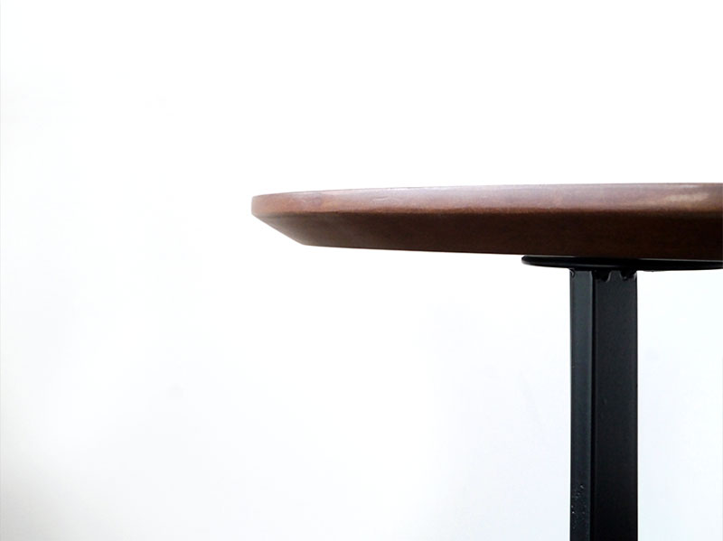 丸太天板のサイドテーブル | ウォルナット | BL