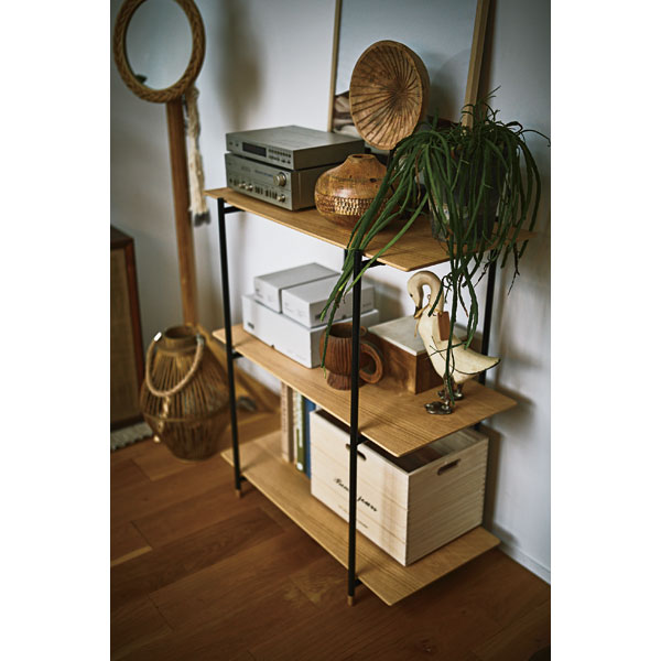 3段 棚 木製 ルカ シェルフ 天板 大きめ おしゃれ JPB-101 N01 3段 棚 木製 ルカ シェルフ 天板 大きめ おしゃれ JPB-101 N01 3