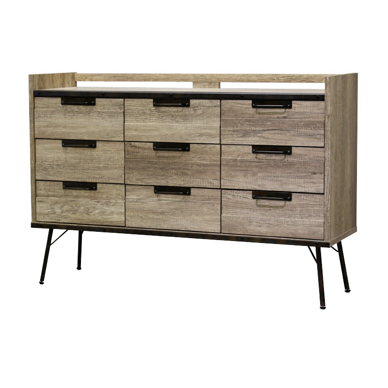 スチール脚のサイドボード SL【幅130cm】インダストリアル