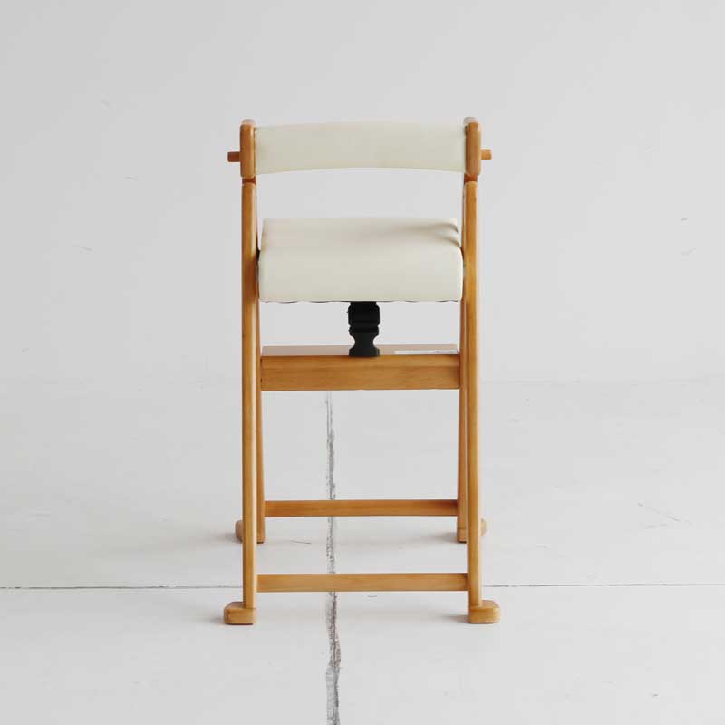 北欧ナチュラルデザインの折りたたみ式子供用ハイチェア