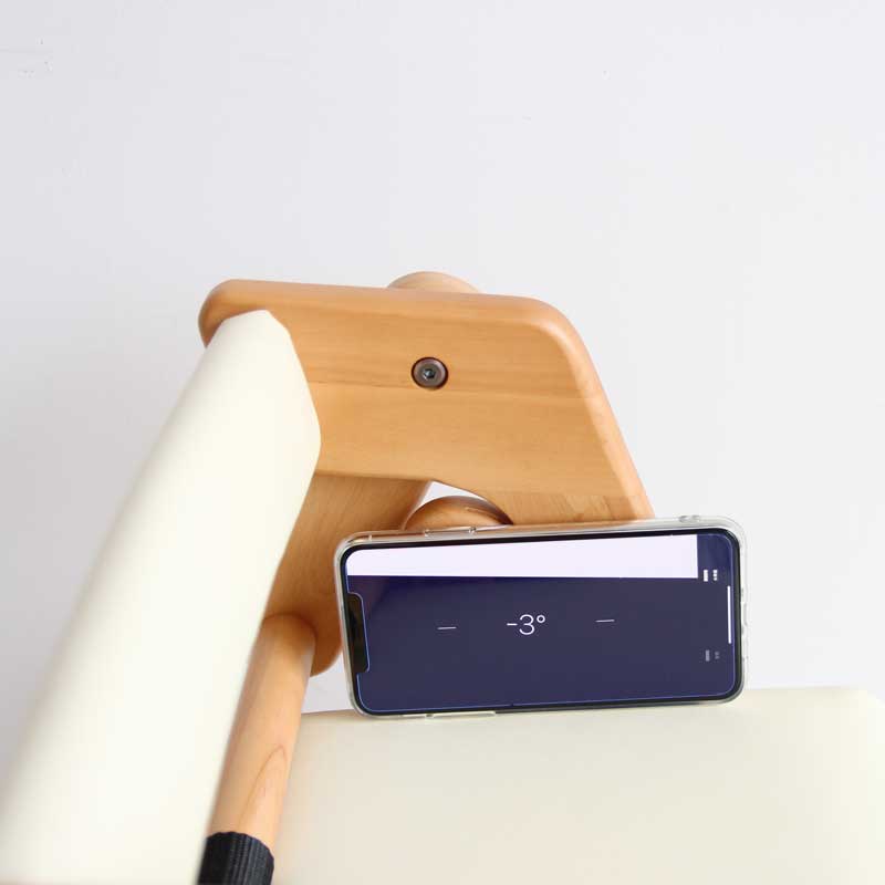 北欧ナチュラルデザインの折りたたみ式子供用ハイチェア