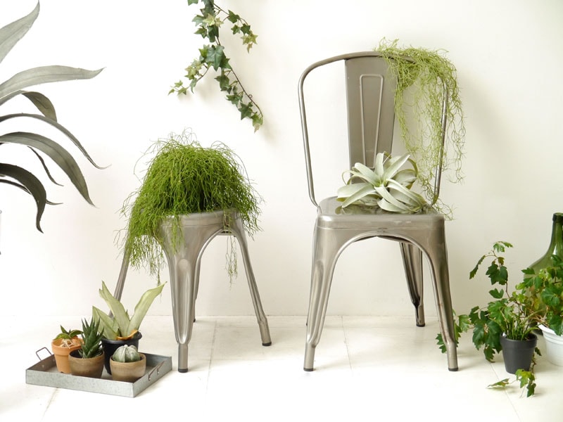 光沢感のあるシックな色合いのダイニングチェア|1234